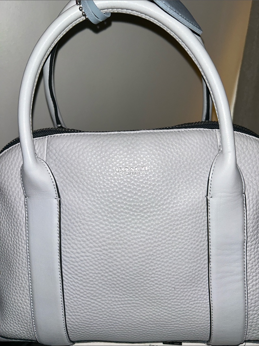 Coach Preston Satchel w/ Heart leather hangtag & crossbody strap. - Picture 5 of 14